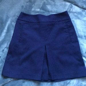 Loft Navy Mini Skirt 6